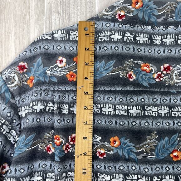 Kennington LTD California Hawaiian Shirt Men’s XL Florar Dragon Skater Surfer - Picture 7 of 9